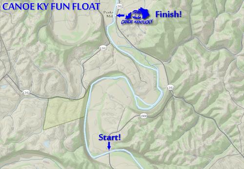 Canoe KY All Day Adventure 