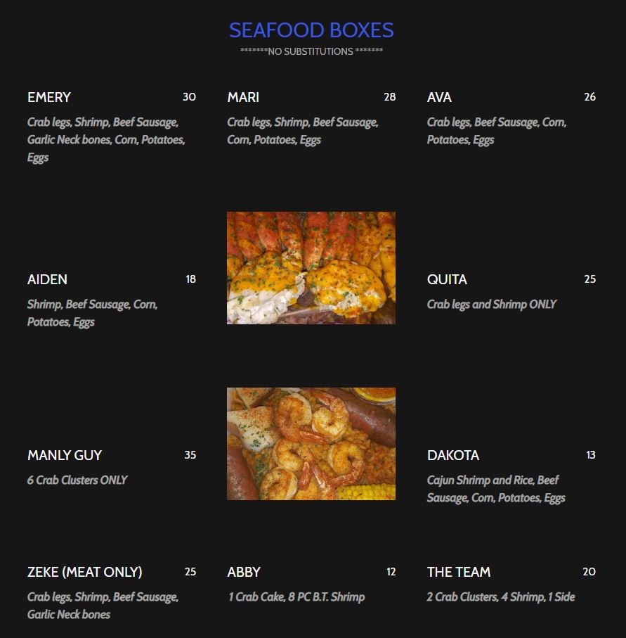 Blue Tides Crabspot Restaurant