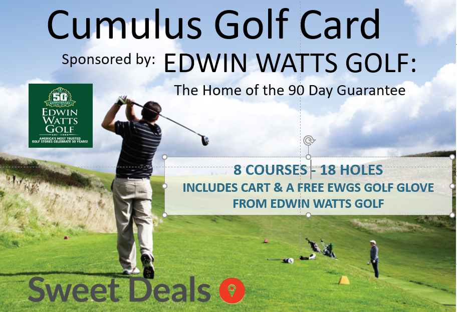 Edwin Watts Spring Cumulus Golf Card 2020