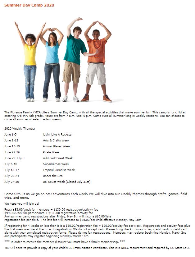 Florence Family YMCA
