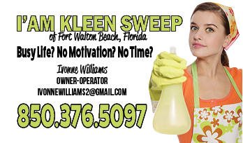 I am KLEEN SWEEP of Fort Walton Beach