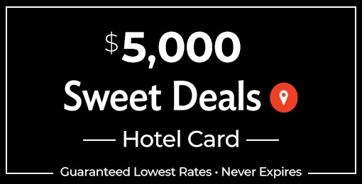 $5,000 Sweet Deals Hotel Card