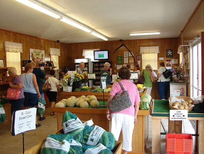 Newhard Farms Corn Shed
