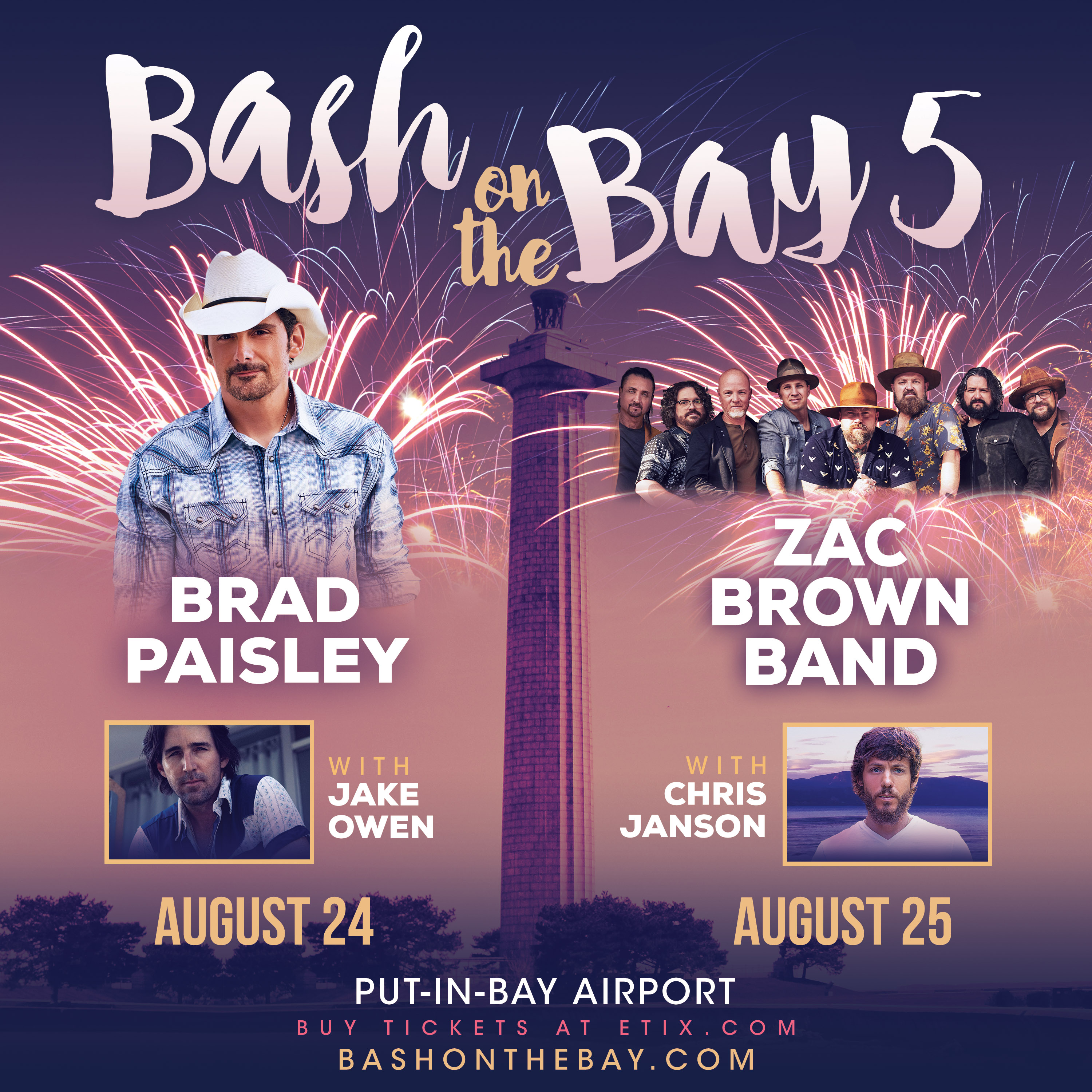 Bash on the Bay - Brad Paisley and Jake Owens