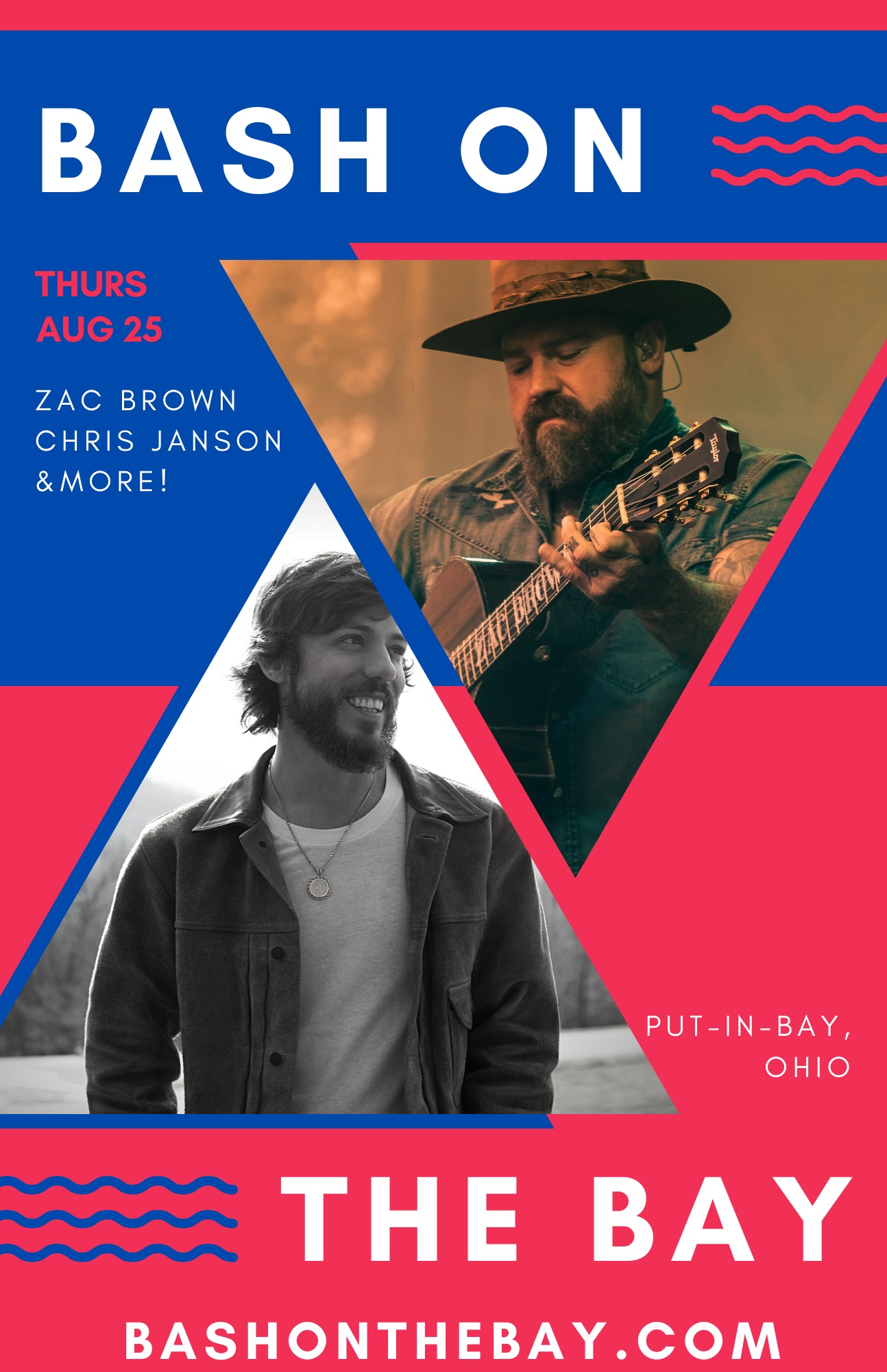 Bash on the Bay - Zac Brown Band and Chris Janson
