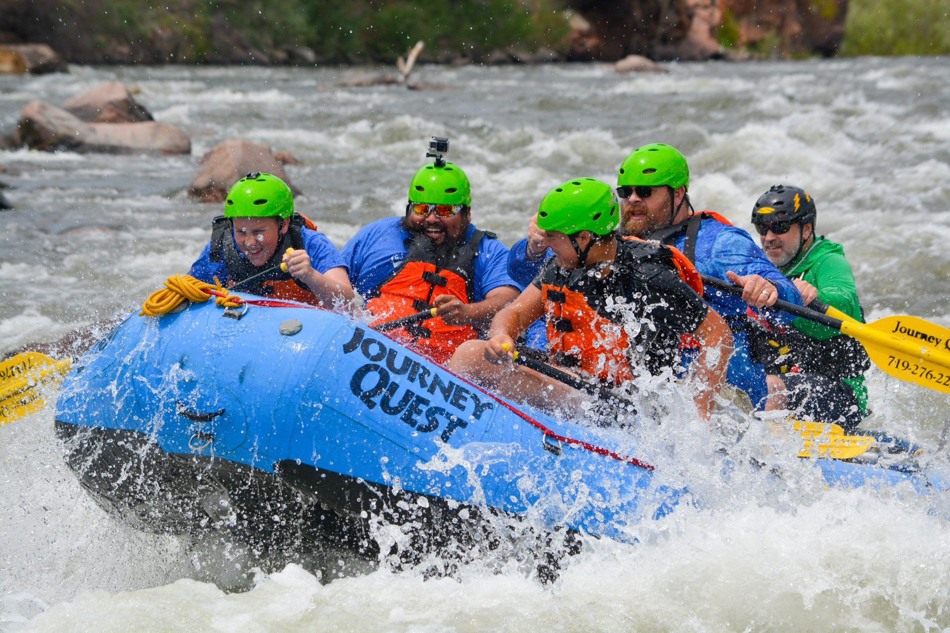 Whitewater Rafting Adventure with Journey Quest
