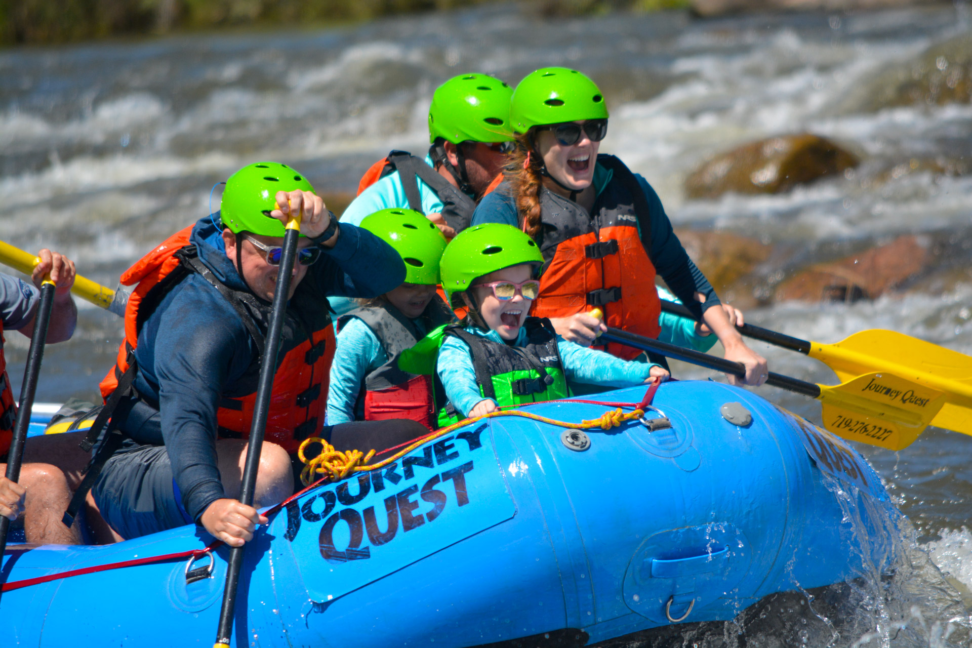 Whitewater Rafting Adventure with Journey Quest
