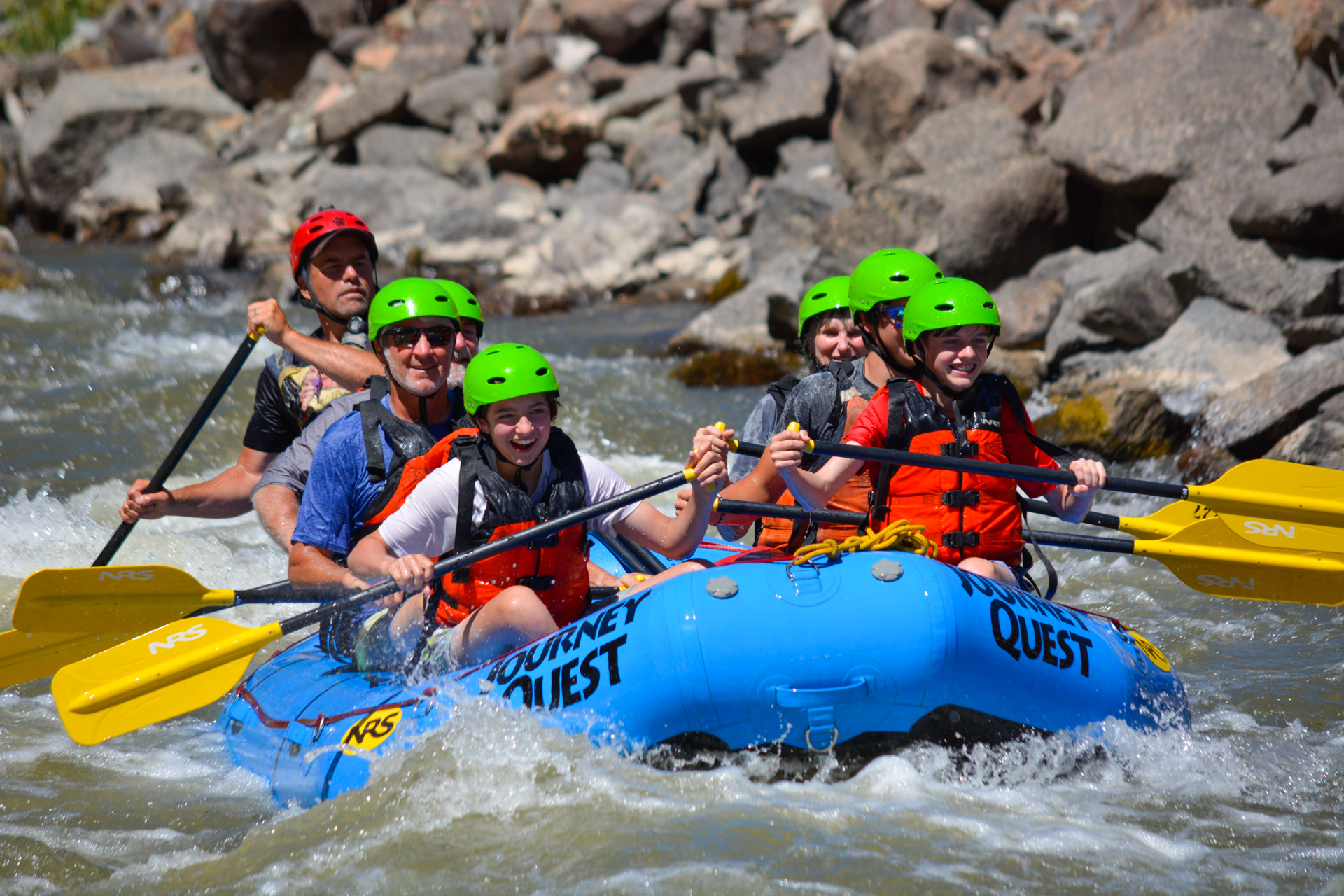 Whitewater Rafting Adventure with Journey Quest