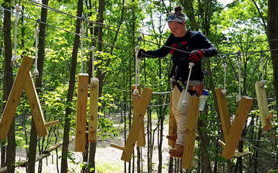 Kalahari Resorts - Gorilla Grove Treetop Adventures