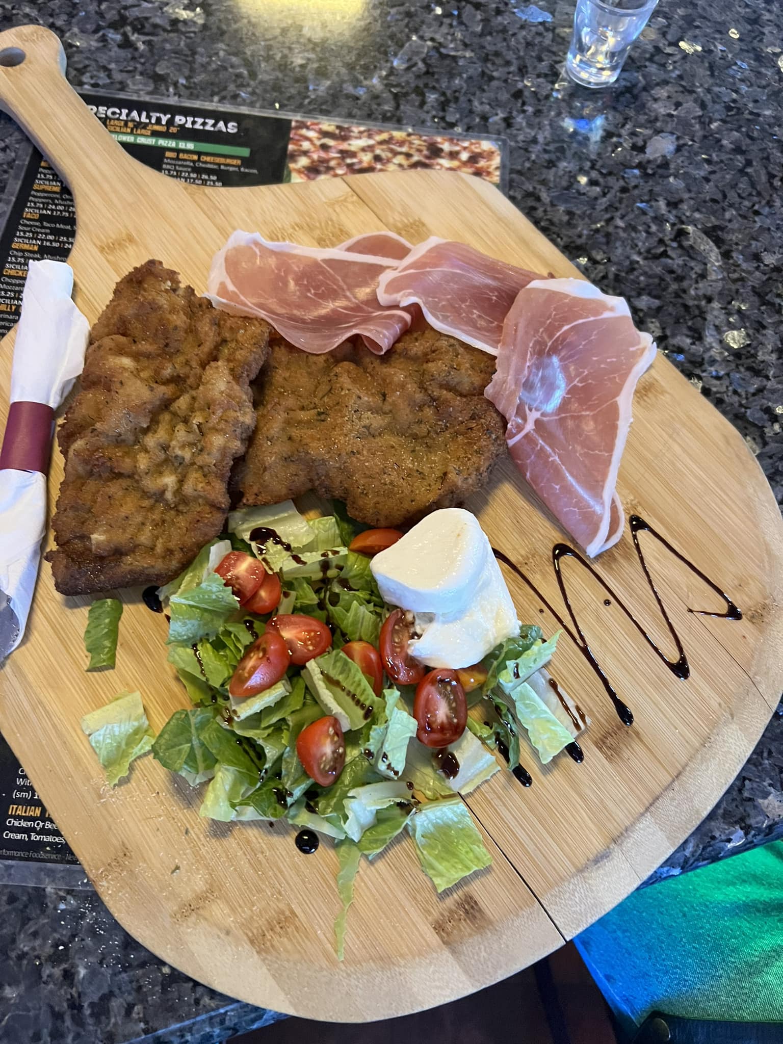 50 Yard Line at Pizza Como