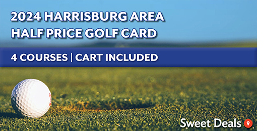 Harrisburg Area Half Price Golf Card 2024
