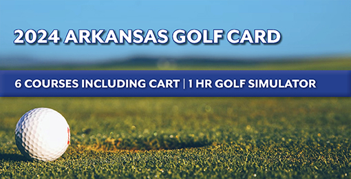2024 Arkansas Golf Card