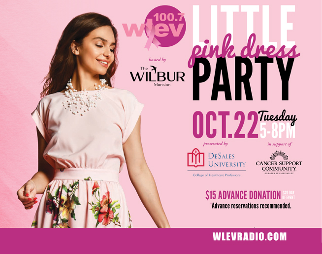 100.7 LEV Little Pink Dress Party October 22, 2024
