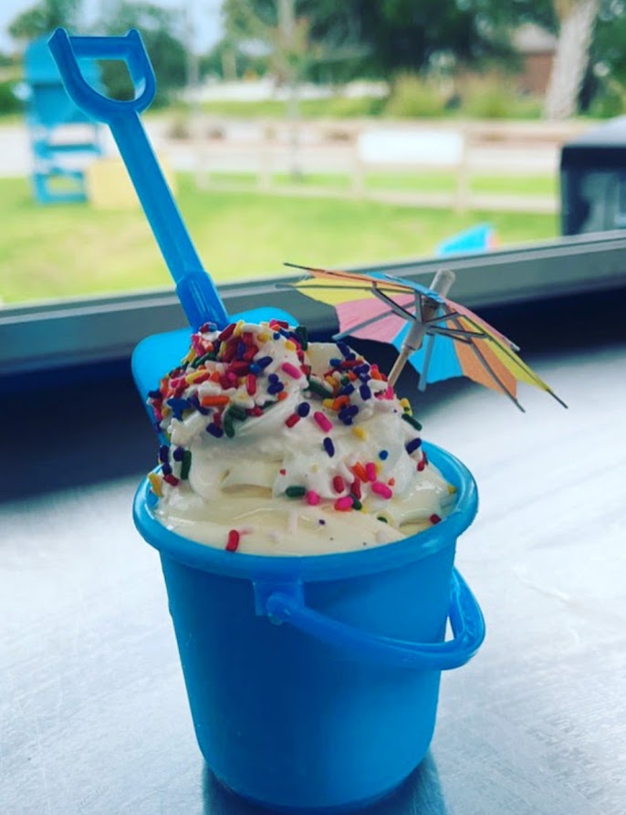 Turtle Roll Ice Cream