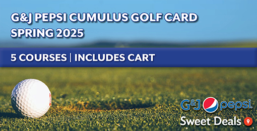 G&J Pepsi Cumulus Golf Card - Spring 2025