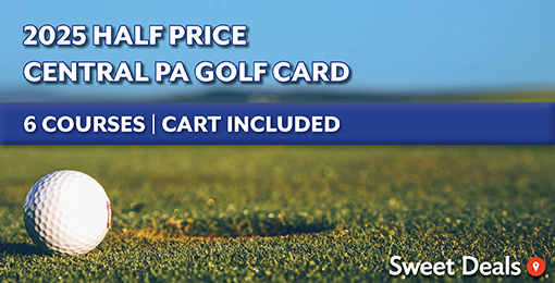 2025 Half Price Central PA Golf Card 