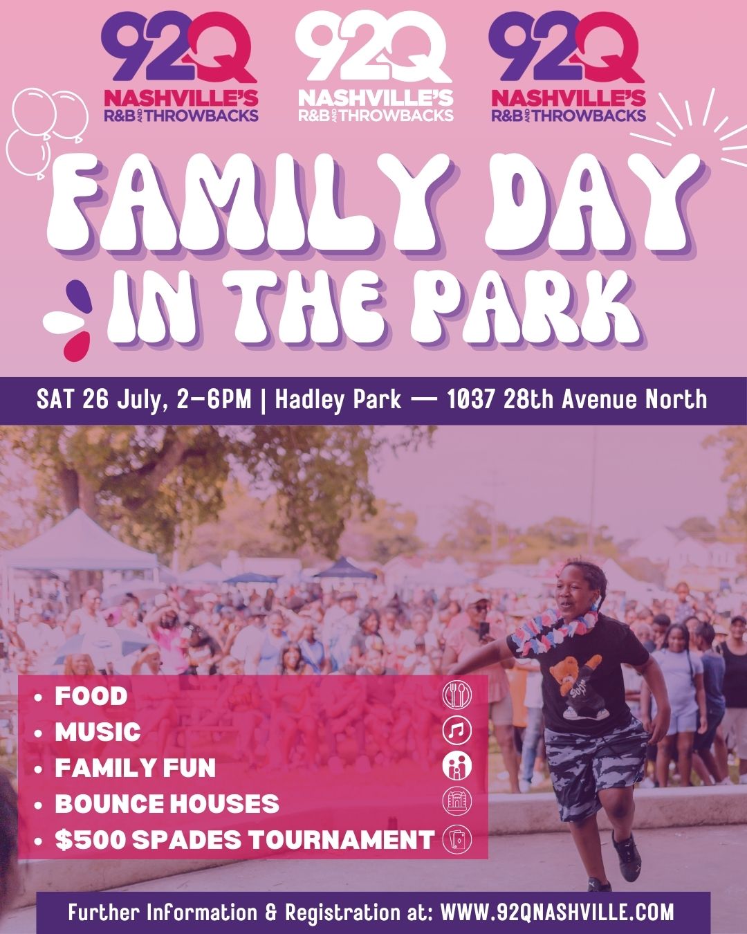 92Q Nashville's R&B & Throwbacks Family Day in the Park 2025 Vendor