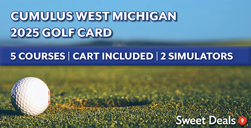 Cumulus West Michigan 2025 Golf Card 
