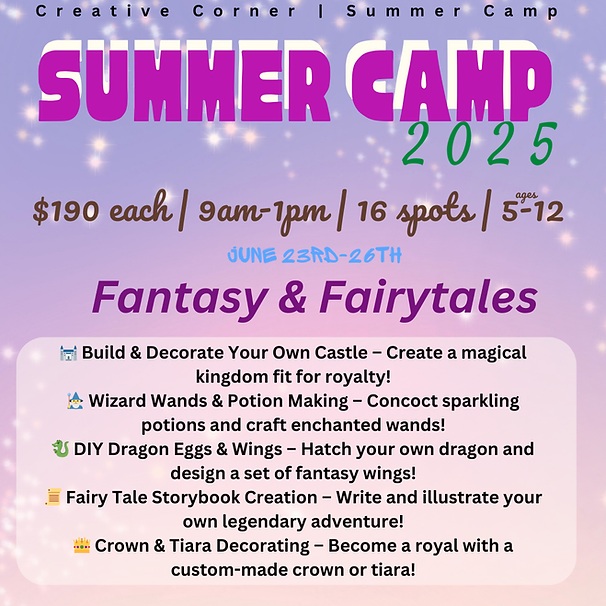 GP's Creative Corner - Summer Camps for Kids