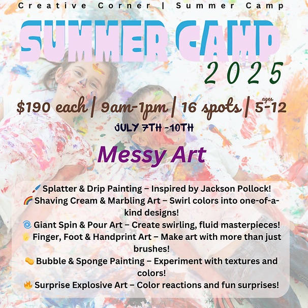 GP's Creative Corner - Summer Camps for Kids