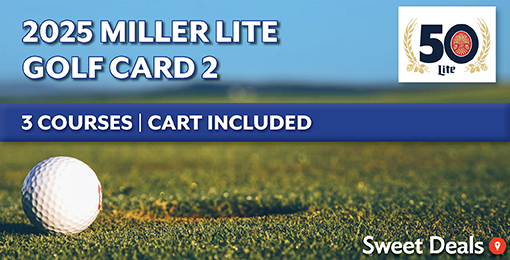 2025 Miller Lite Golf Card 2