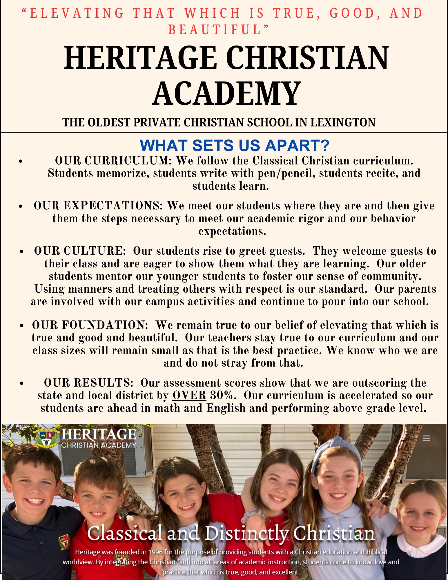 Heritage Christian Academy