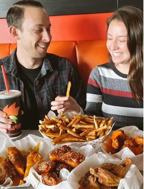 Golden Flame Hot Wings