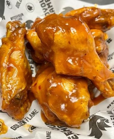 Golden Flame Hot Wings