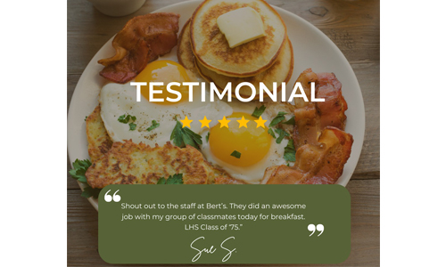  Bert's Steakhouse and Restaurant