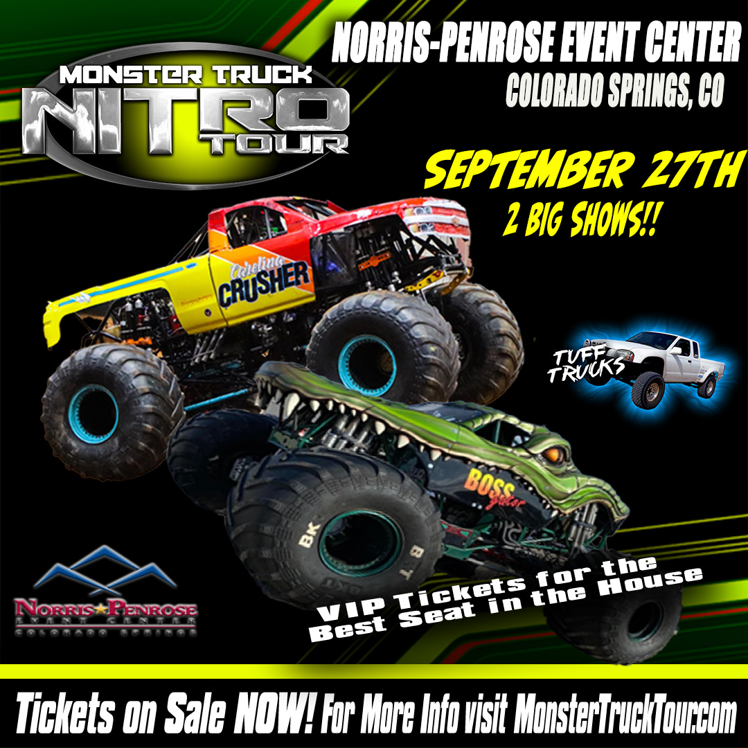 Monster Truck Nitro Tour September 27th