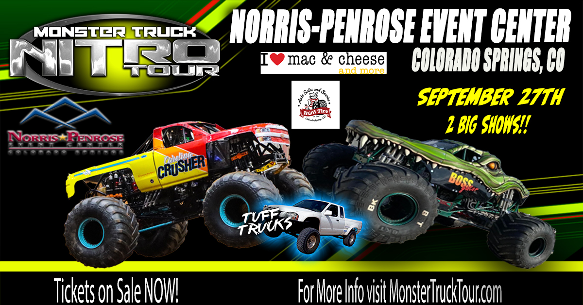 Monster Truck Nitro Tour September 27th