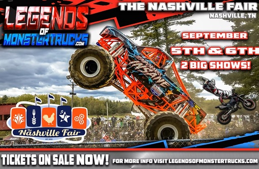 Legends of Monster Trucks at the Nashville Fairgrounds
