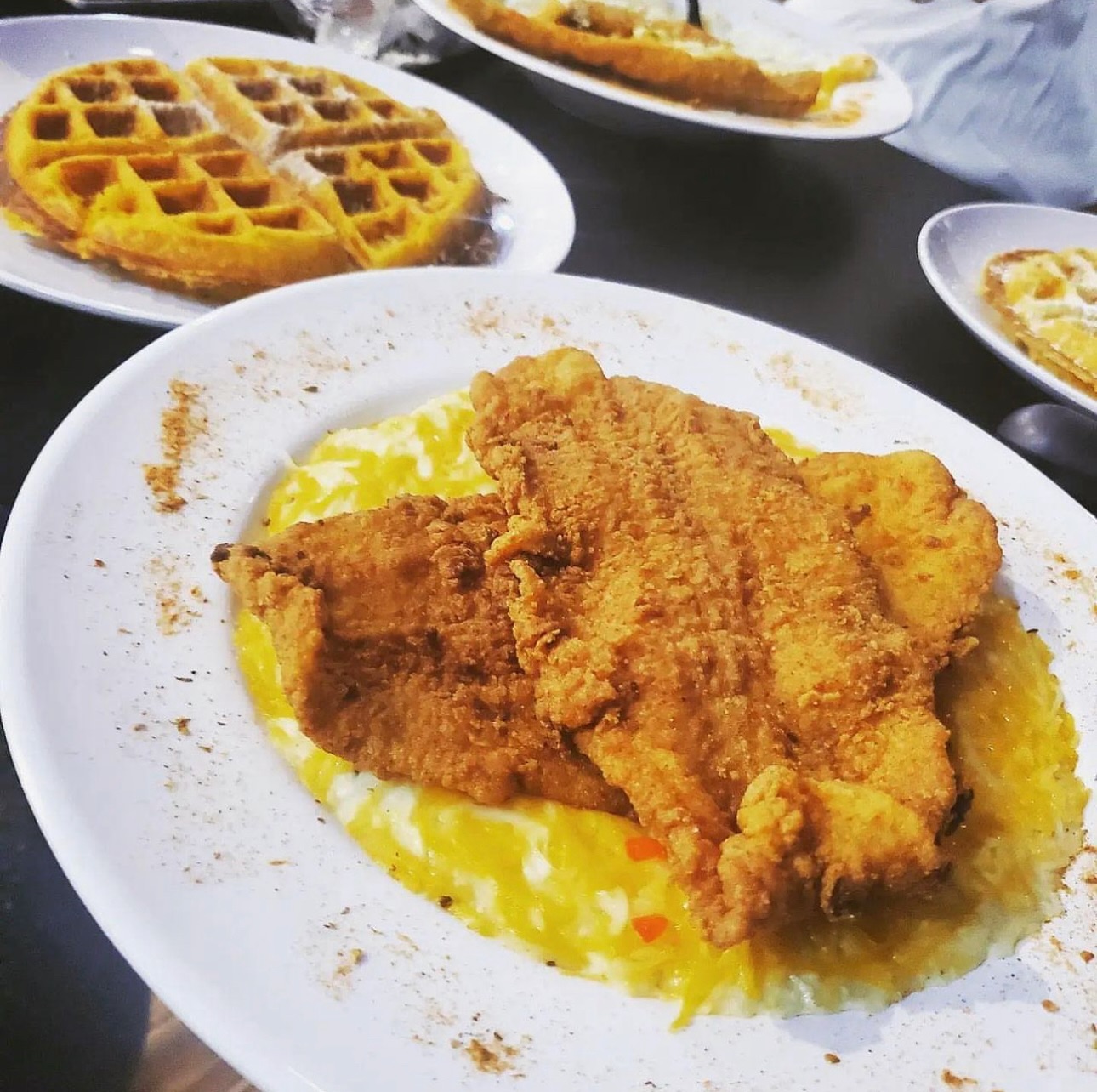 Uptown's Chicken and Waffles 