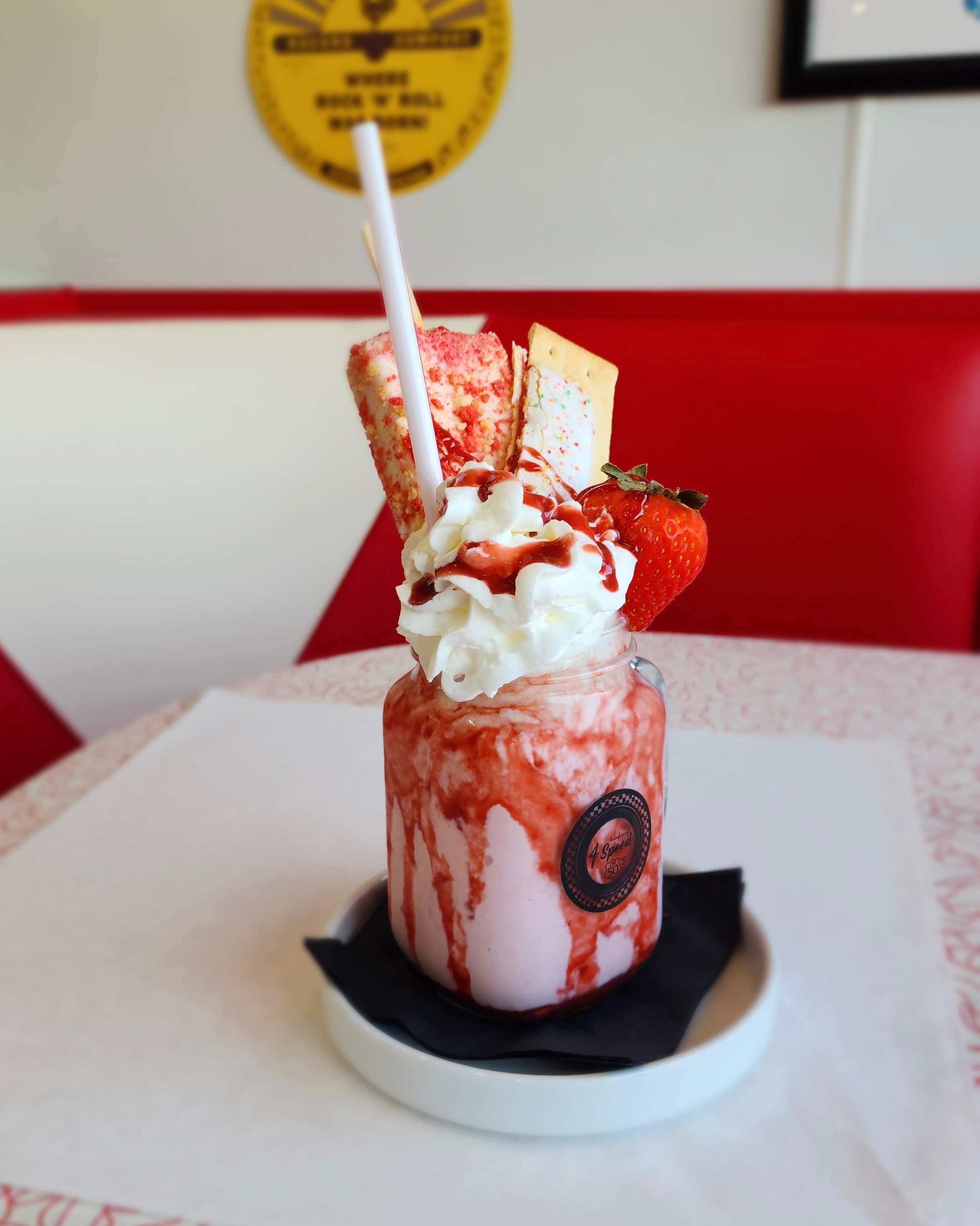 4 Speed on 50's Diner