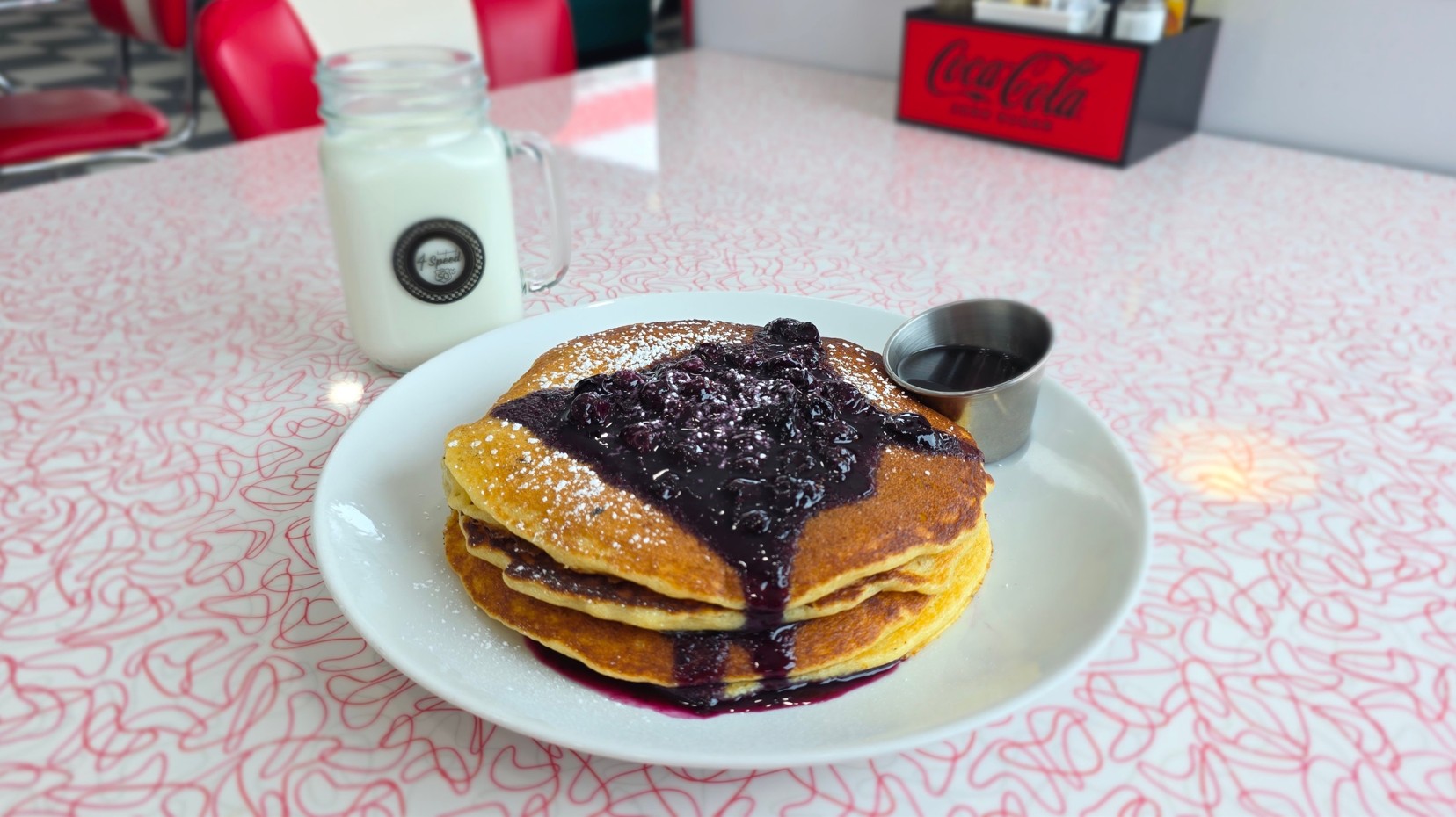 4 Speed on 50's Diner