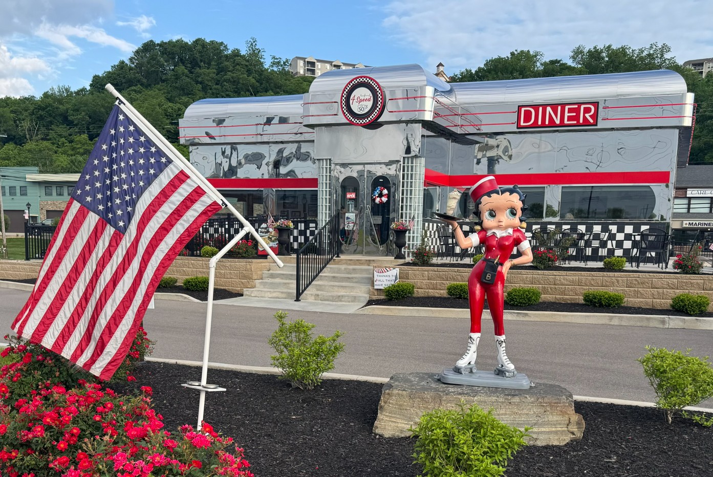 4 Speed on 50's Diner